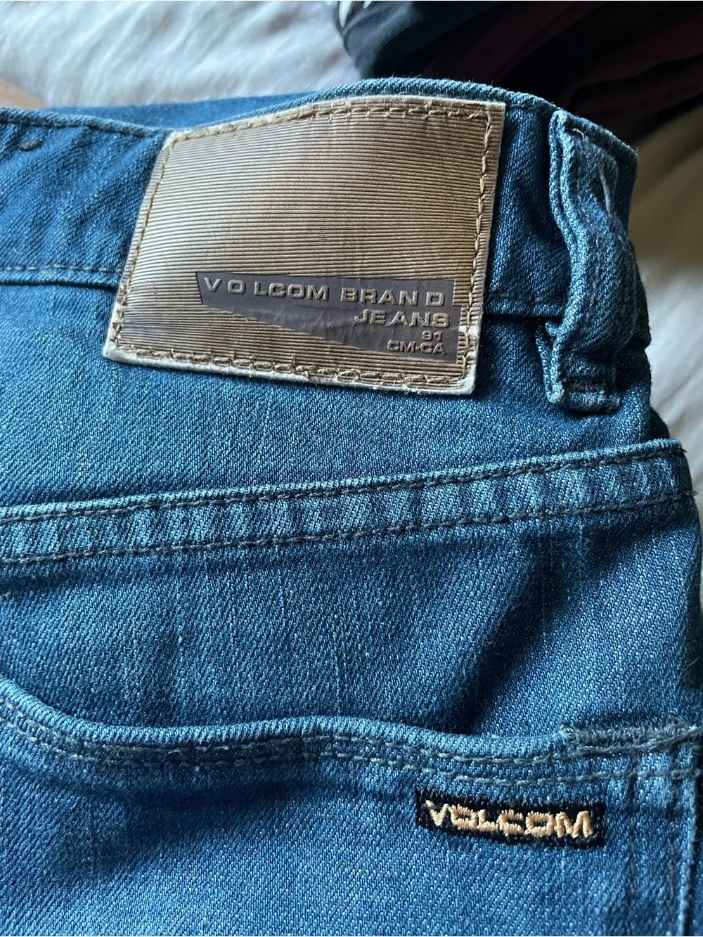 Volcom Vorta Men’s Indigo Slim Straight Jeans 32x32